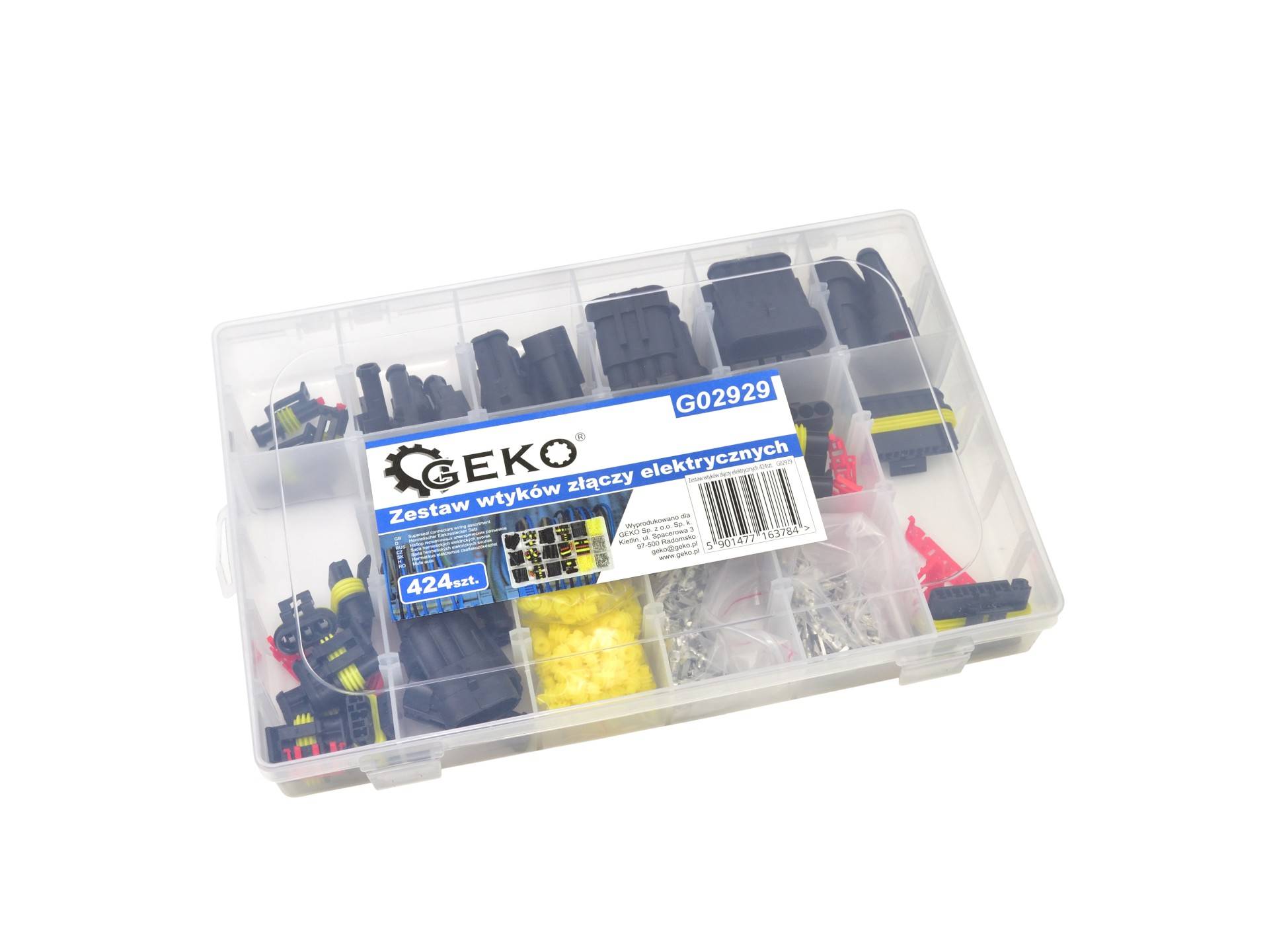 GEKO Superseal kabel connector assortiment 424-delig-1