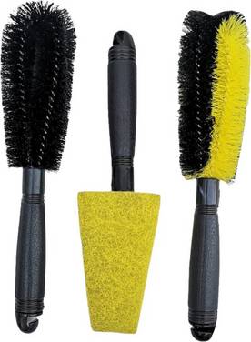 LB Tools Velgenborstel set (3 stuks)