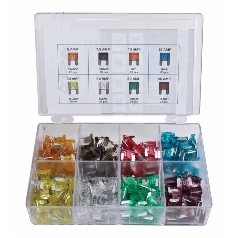 ASTA Assortiment MICRO zekeringen 200-delig-0