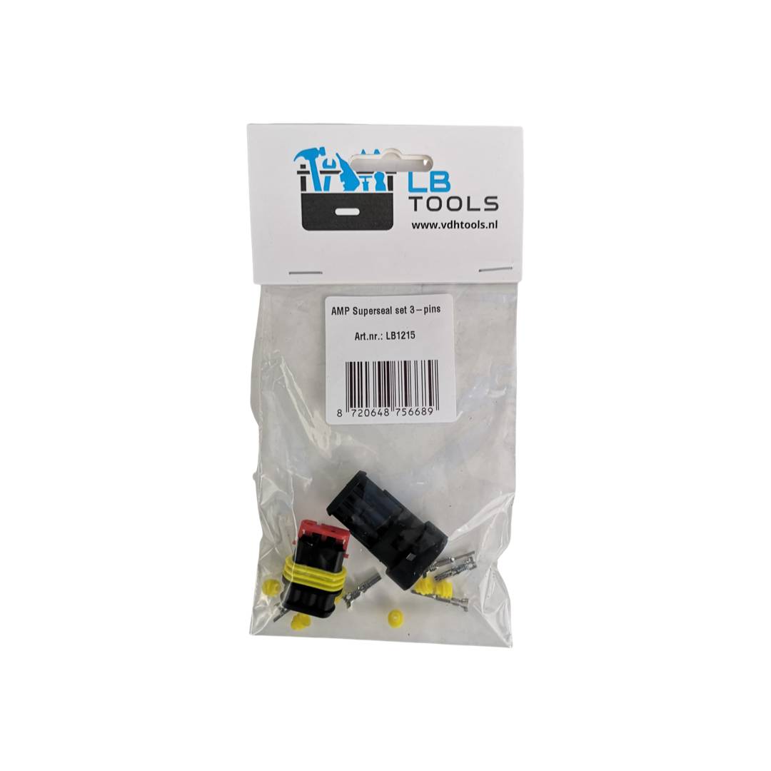 LB Tools AMP Superseal connector 3-pins set-1