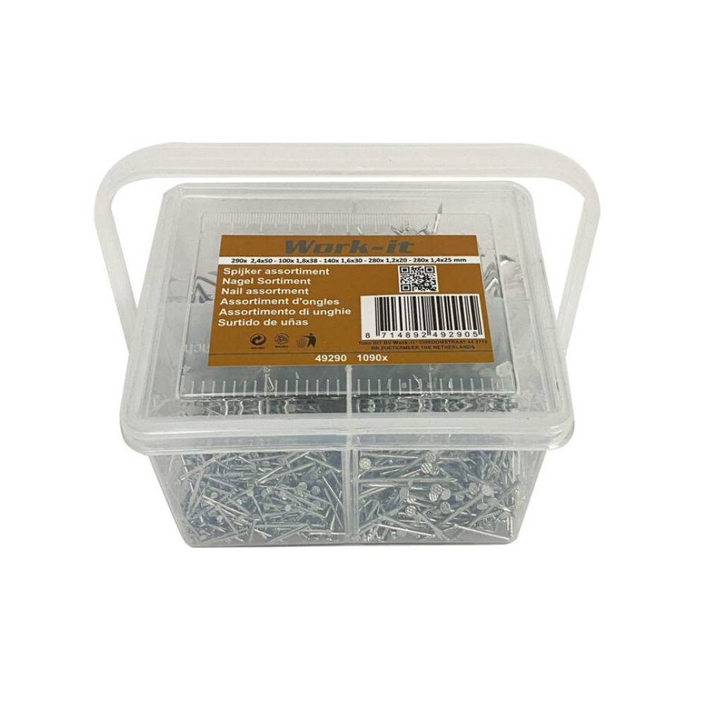 WORK-IT Spijker assortiment (1090 st)-0