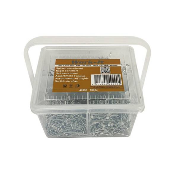 WORK-IT Spijker assortiment (1090 st)