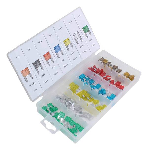 ASTA Assortiment mini zekeringen 120-delig