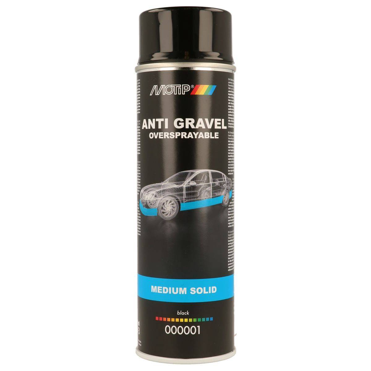 MOTIP undercoating anti steenslag zwart 500ML (1ST)-0