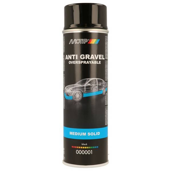 MOTIP undercoating anti steenslag zwart 500ML (1ST)