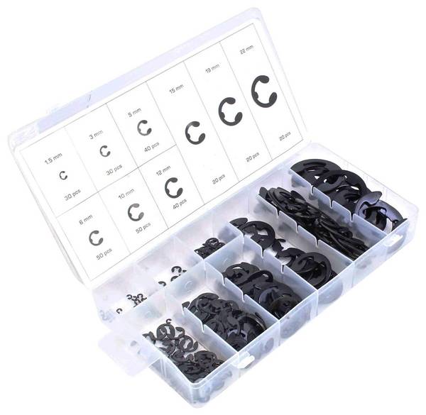 ASTA Assortiment E circlips (300 st)