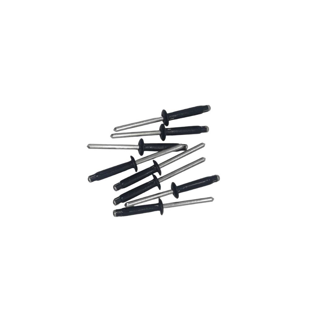 LB Tools Professionele popnagels kentekenplaat zwart (10 st)-0
