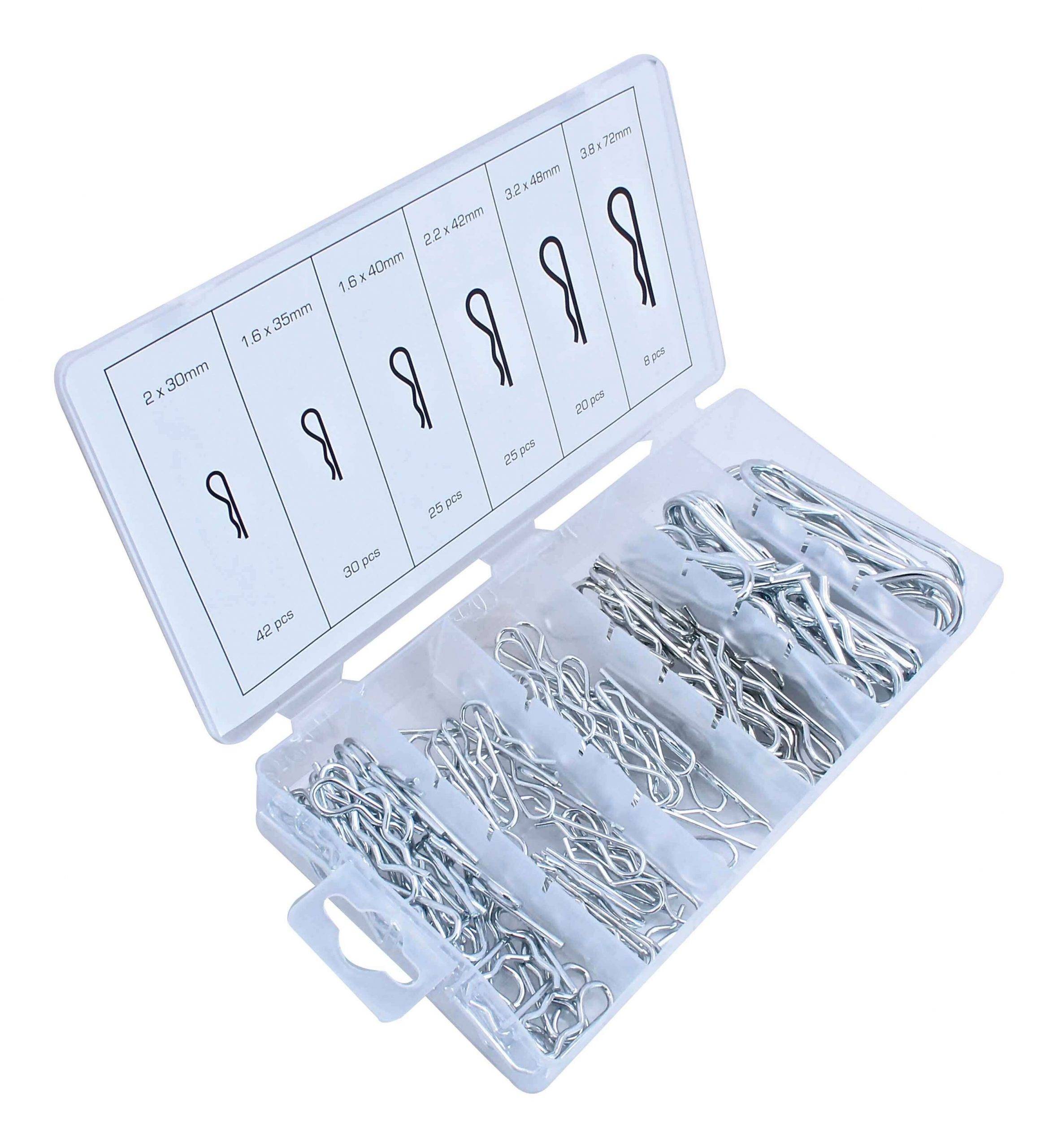 ASTA assortiment borgpennen splitpennen (150 st) R-clip-1
