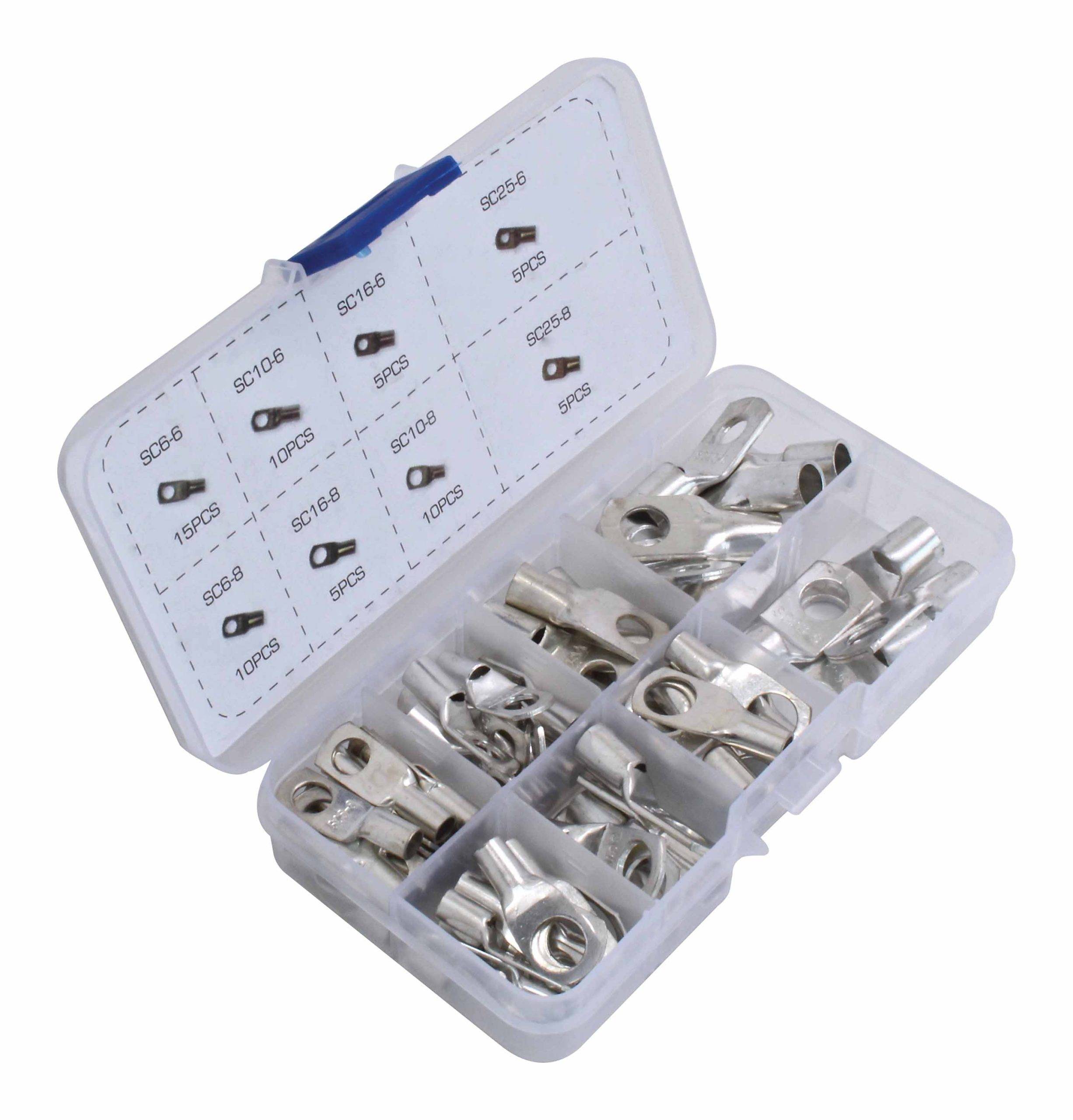 ASTA Assortiment perskabelschoen met oog 65-delig-0