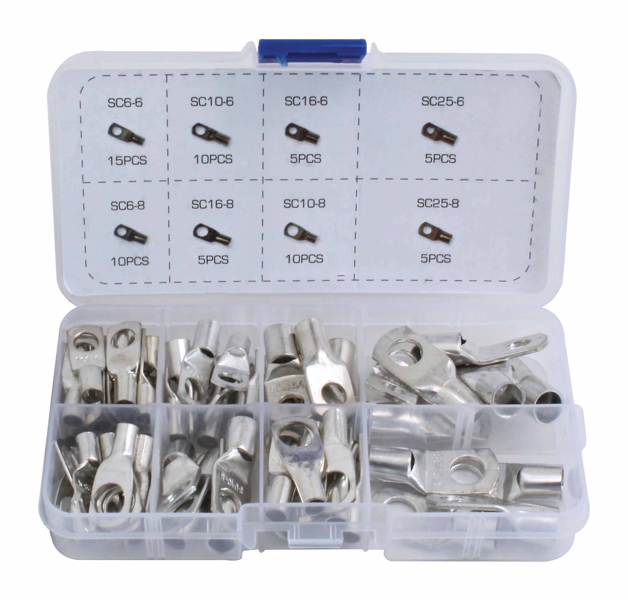 ASTA Assortiment perskabelschoen met oog 65-delig-1