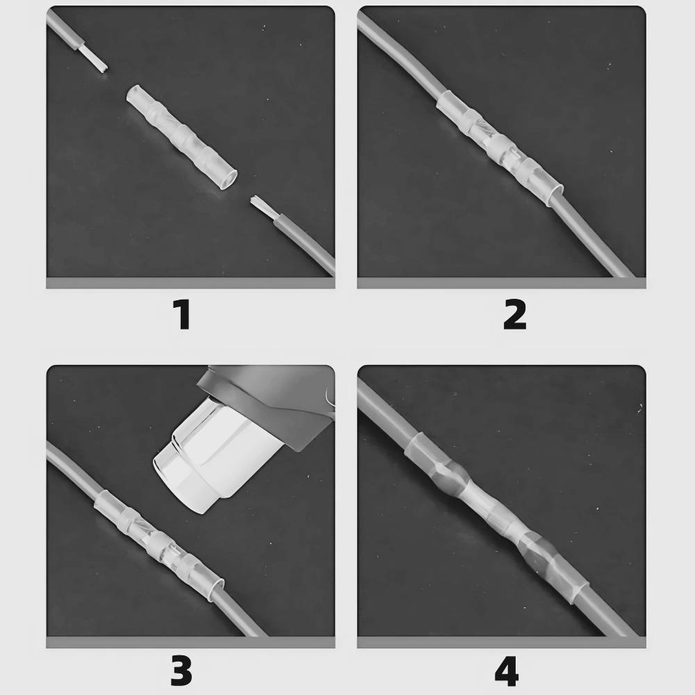 LB TOOLS Soldeerverbinders waterdicht wit 26-24 AWG 0,4-1,7 mm (100st)-1