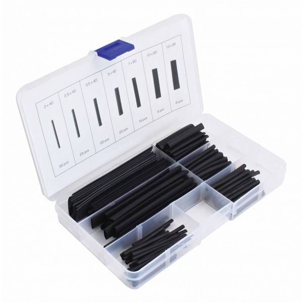ASTA krimpkous assortiment zwart 127-delig