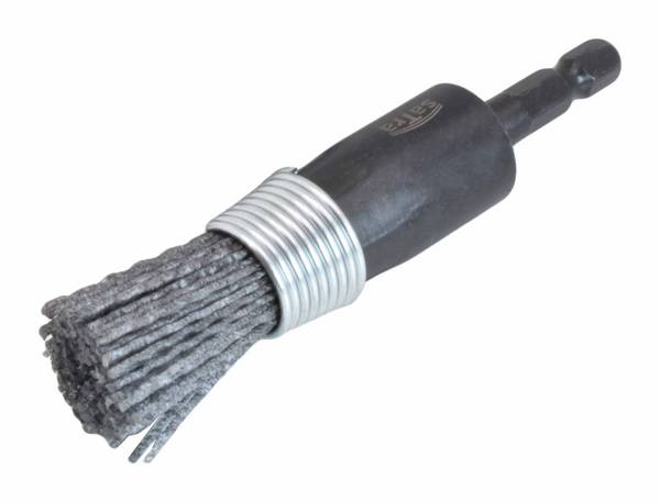 SATRA Siliconen nylonborstel 20mm voor reinigen injectorzitting aluminium