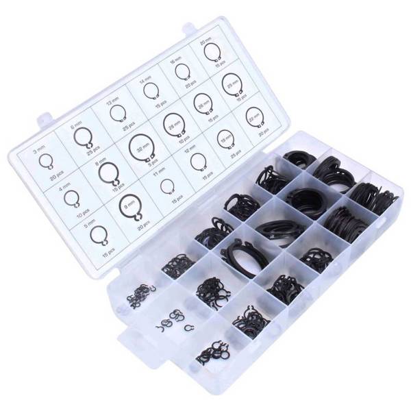 ASTA Assortiment Circlips seegering uitwendig 300-delig