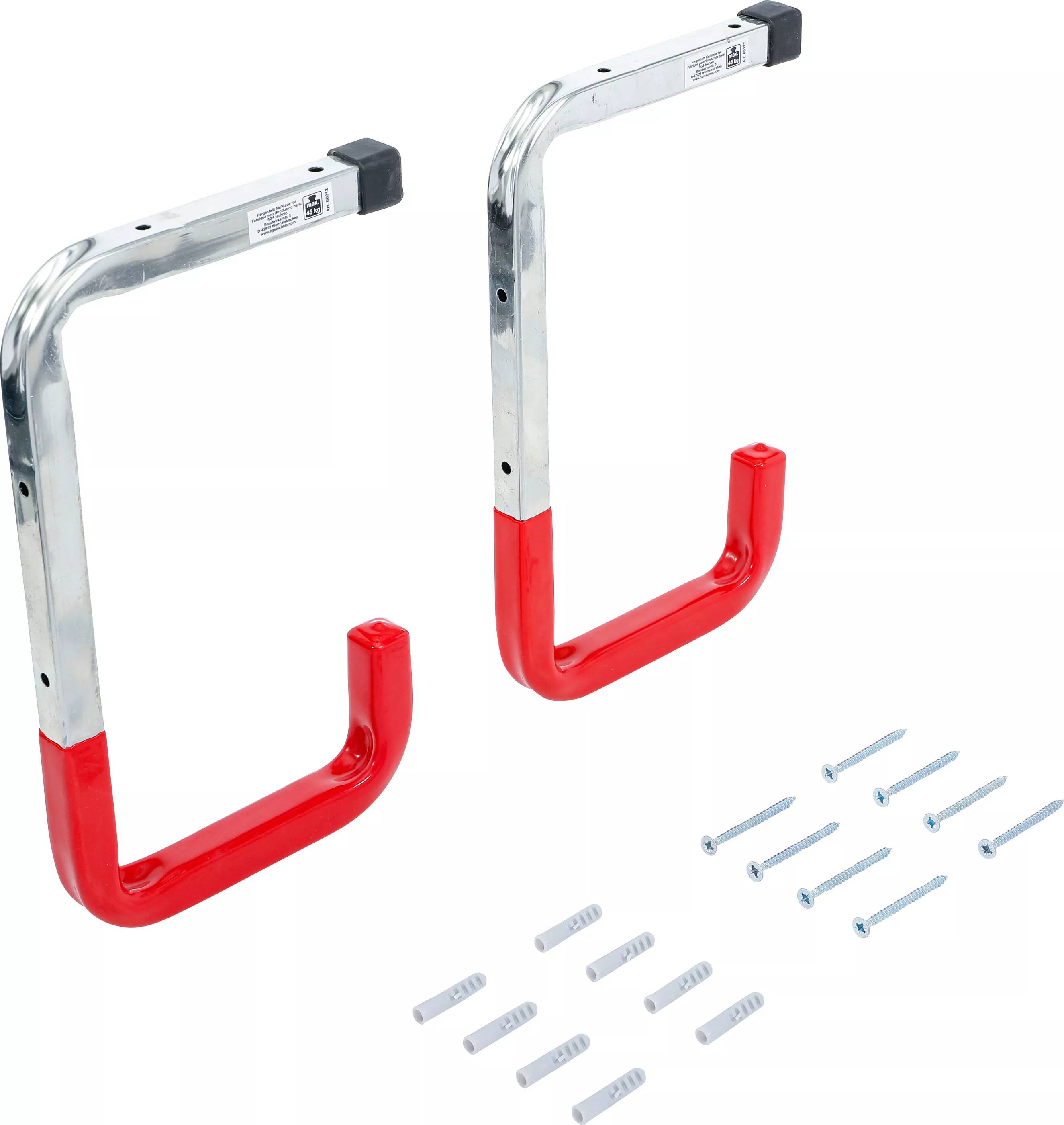 BGS Set wand- en plafondhaken 260 x 155 mm-0