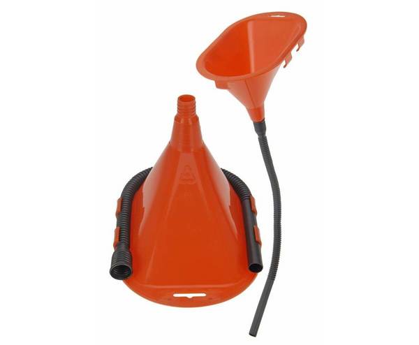 BENSON Trechter met afneembare slang 20 x 13 cm