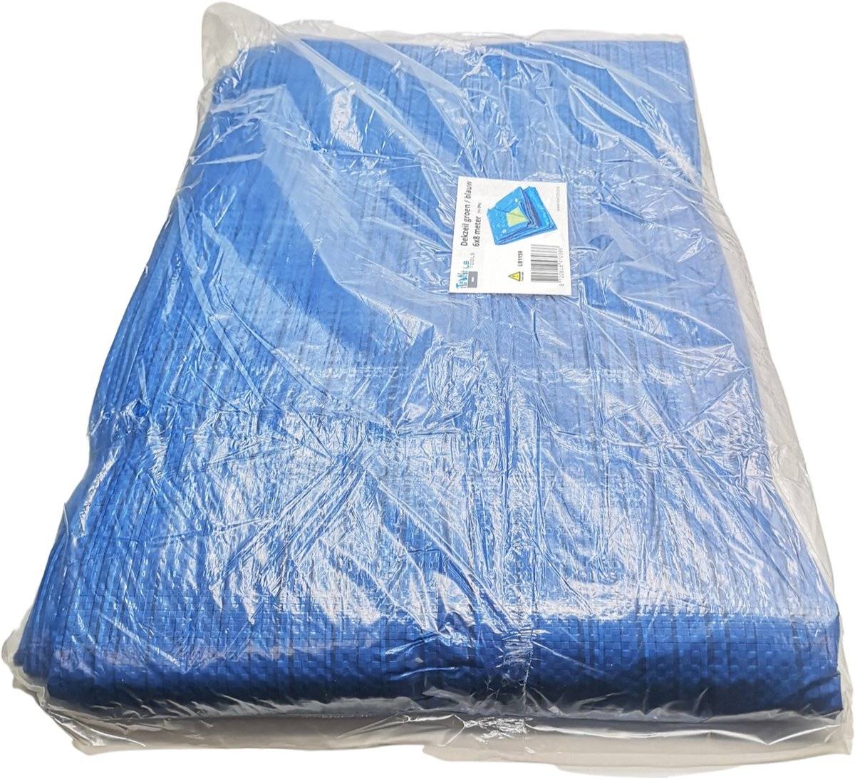 LB TOOLS Dekzeil 4x6 meter waterdicht grondzeil, zwaar plastic zeil-1