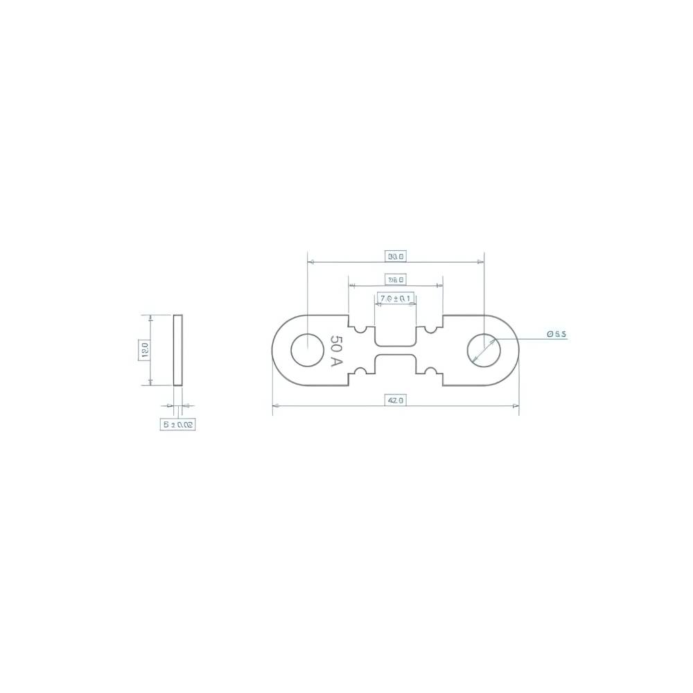 LB Tools Zekering smeltstrook O-STRIP 110A (5 ST)-1