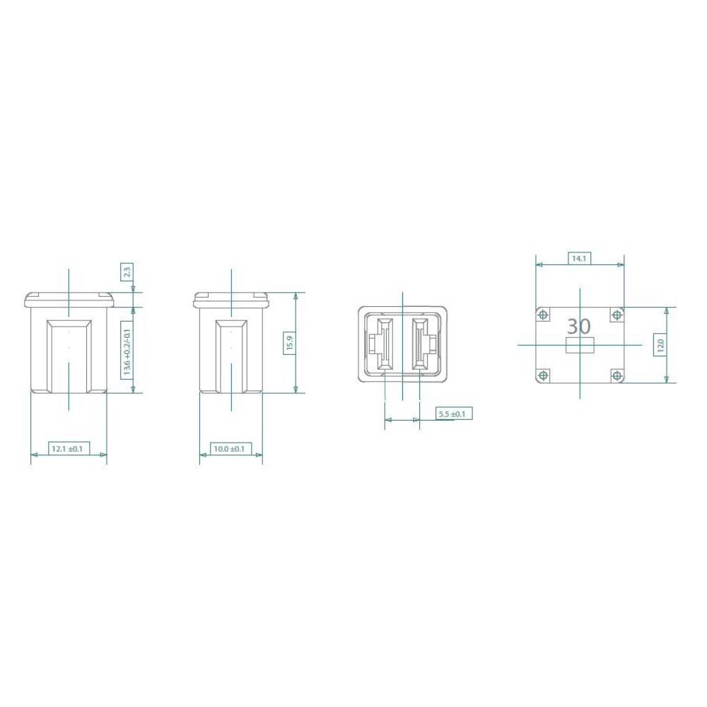 LB Tools Zekering type JAP-JLP 30A 58V (2st)-1
