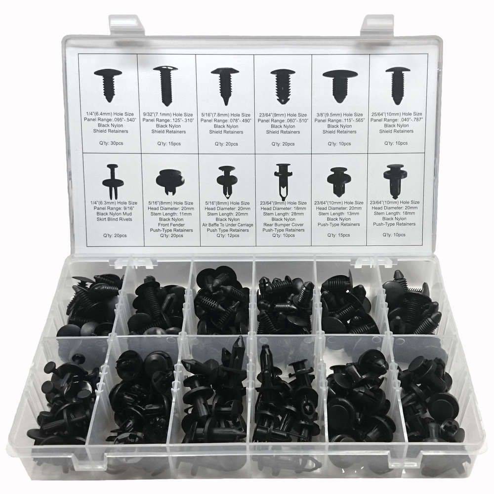 WEBER TOOLS Assortiment bekleding clips (192 st)-0