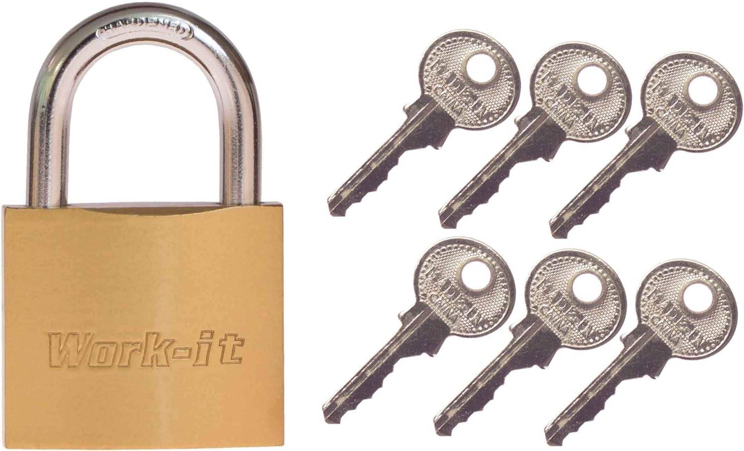 Hangslot 3 stuks hangslotjes met gelijke sleutel | 25 mm | gelijksluitend-1