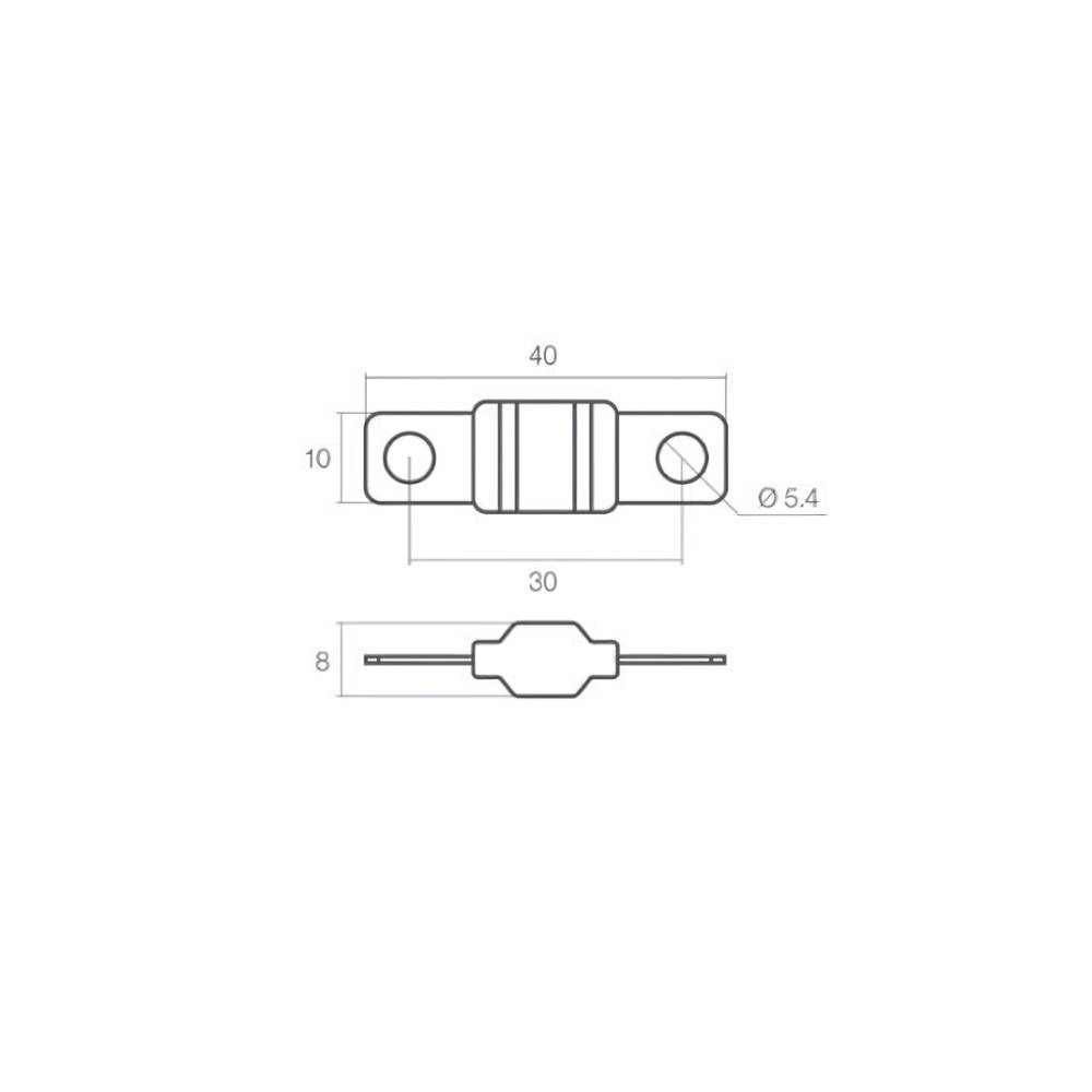 MIDI zekering 50A schroefzekering geschikt voor 12v, 24v en 32v (2 stk)-1