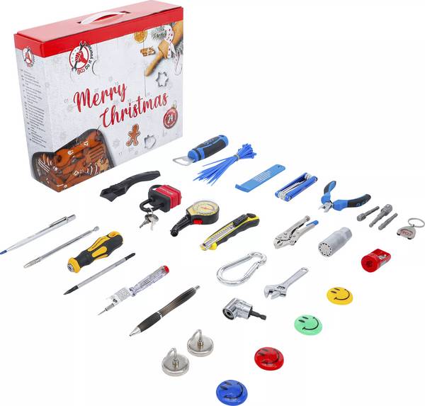 BGS Gereedschap kerstpakket adventskalander