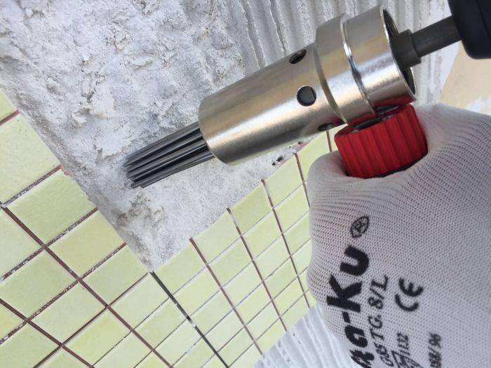 POWERHAND Universele SDS Plus Naaldbikhamer 12 naalden-2