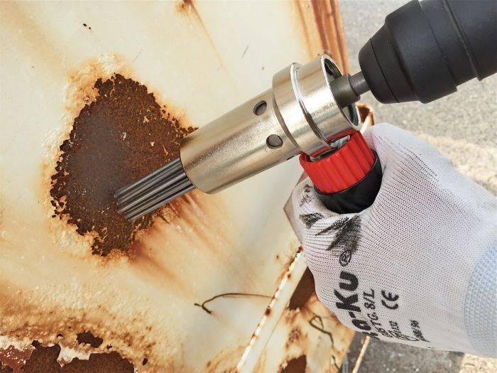 POWERHAND Universele SDS Plus Naaldbikhamer 12 naalden-3