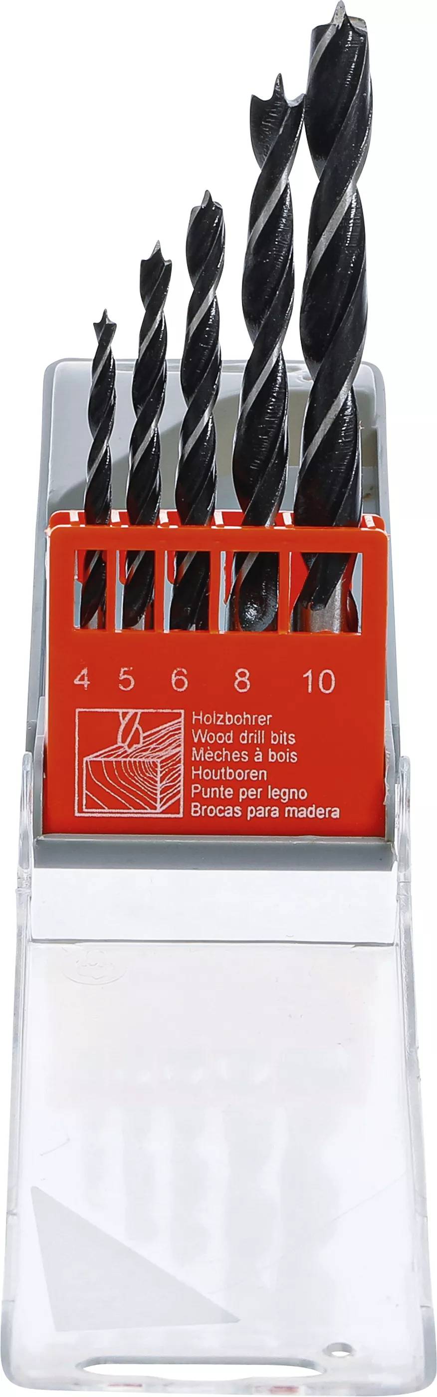 BGS Houtboor set 4 - 10 mm | 5-delig-0