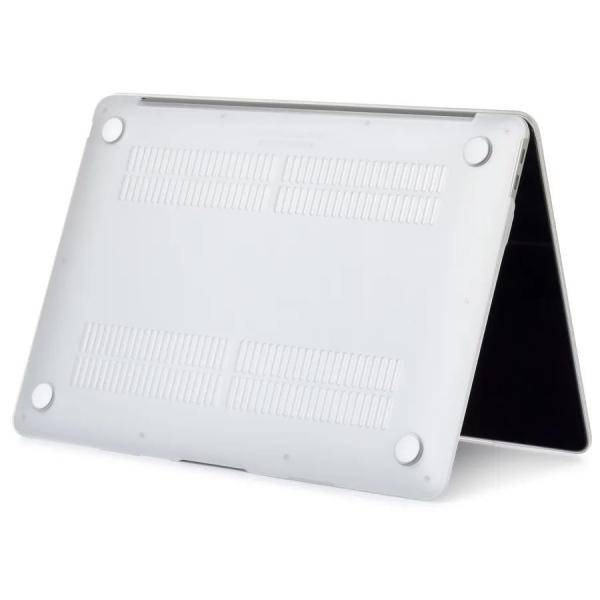 eSTUFF Hardshell Case voor MacBook Air M4/M3/M2 13,6" - Mat transparant-1