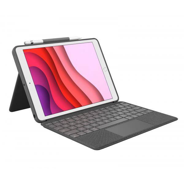 LOGITECH Toetsenbord Combo Touch IPAD Grafiet-0