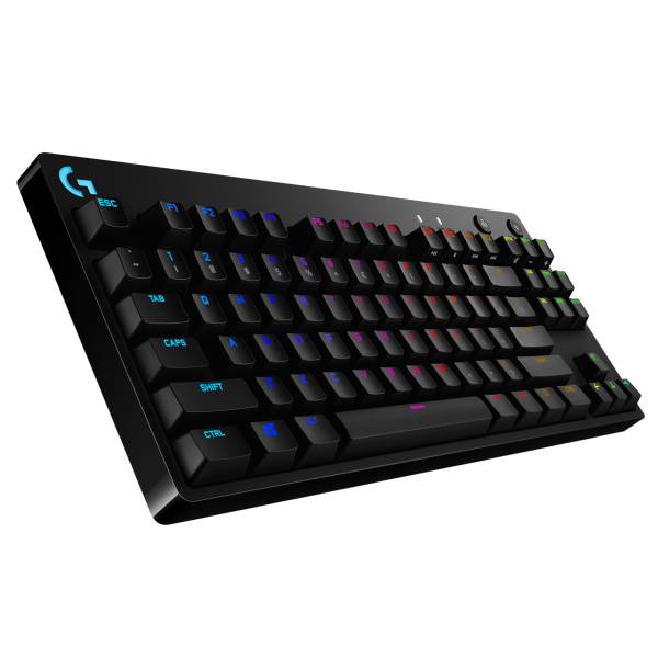 Logitech G PRO Gaming-toetsenbord - Kabel Verbinding - Micro-USB Interface - RGB LED - Engels (US) - Zwart - Mechanisch-1