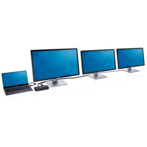 Dell USB 3.0 Ultra HD drievoudig videodockingstation D3100-2