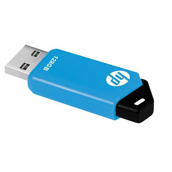 PNY v150w USB Flash Drive 128 GB USB Type-A 2.0, Zwart - Blauw (HPFD150W-128)-2
