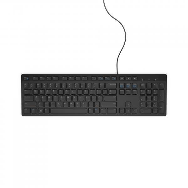 Dell multimediabordtoetsenbord KB216 - VS internationaal (QWERTY) - Zwart (RTL BOX)-0