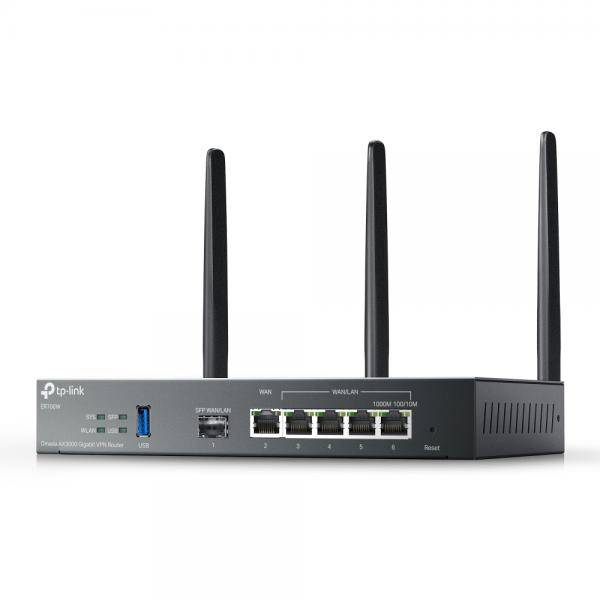 TPL TP-Link Omada ER706W draadloze router Gigabit Ethernet Dual-band (2.4 GHz / 5 GHz) Zwart-2