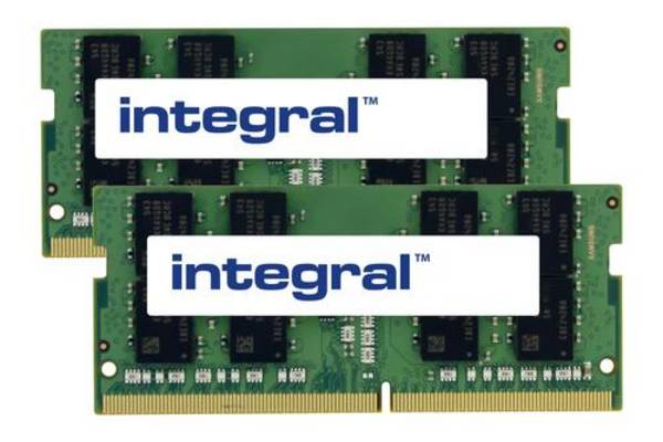 Integral 16GB (2x8GB) DDR4 2400MHz PC4-19200 SO-DIMM 1.2V CL17 Laptop RAM Kit