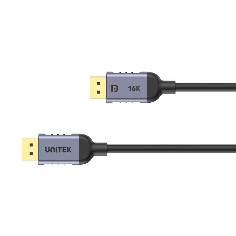 UTK UNITEK C1626GY01-3M DisplayPort 2.1 kabel Zwart-2