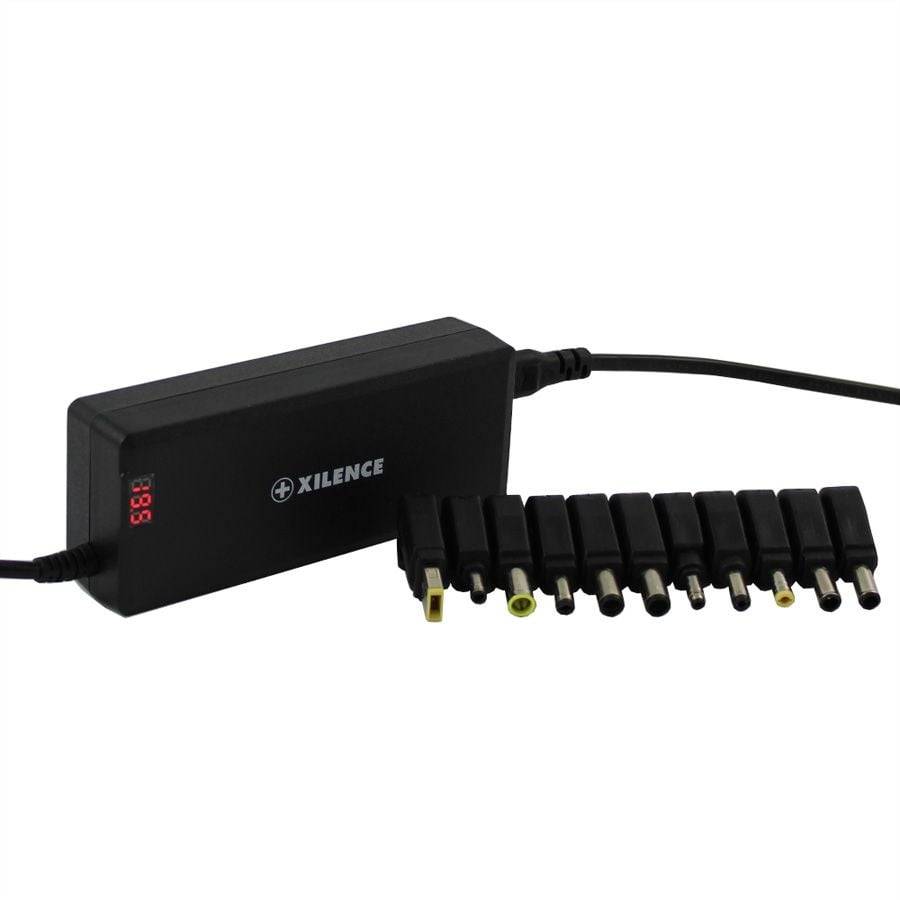 Xilence universele notebook lader 75W met 9 verwisselbare pluggen / zwart-0
