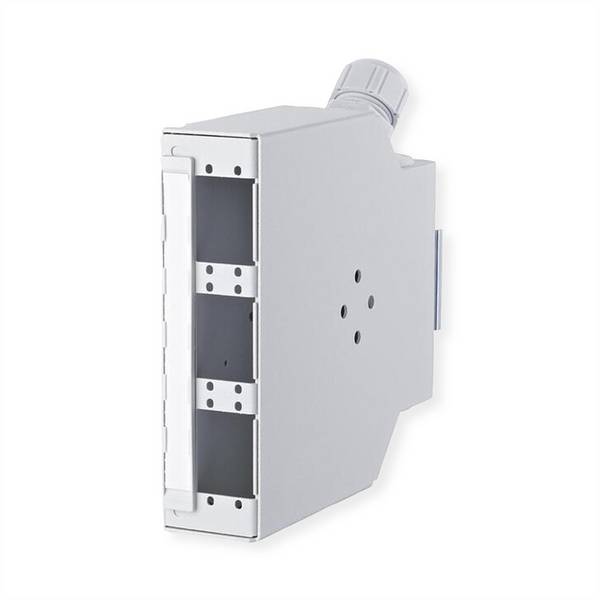 Metz Connect 150240000010E Adapter voor glasvezelkabels Grijs 1 stuk(s)