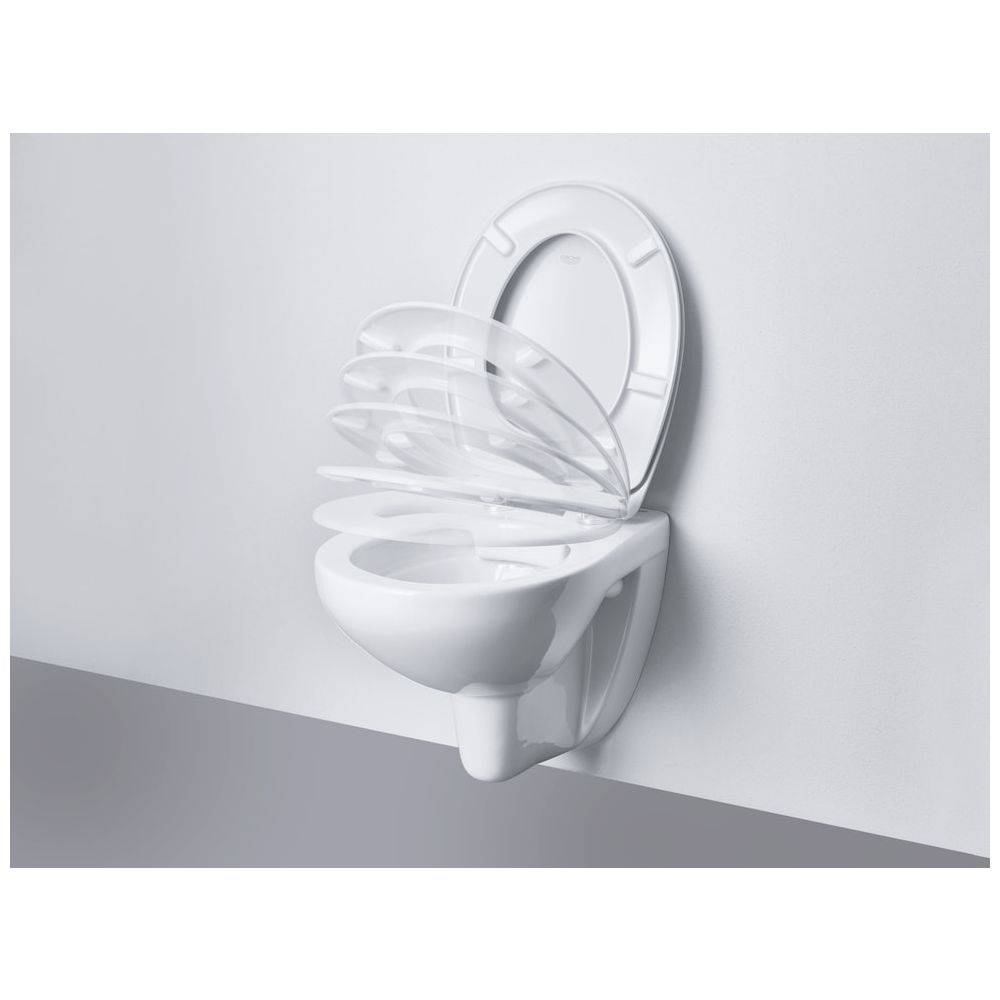 GROHE Bau Ceramic Toiletbril - Duroplast - Alpenwit - SoftClose-2