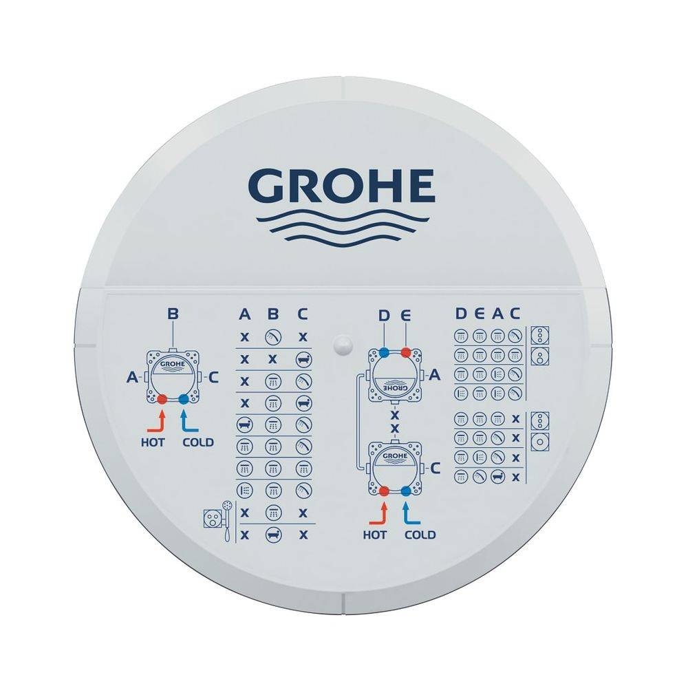 Grohe Rapido SmartBox Universele inbouwbehuizing, 1/2"-1