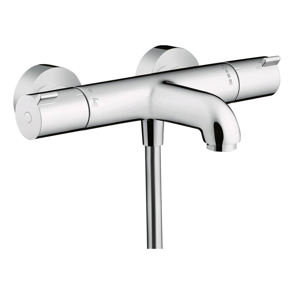 Hansgrohe Ecostat 1001 CL badthermostaat met S-koppelingen chroom-0