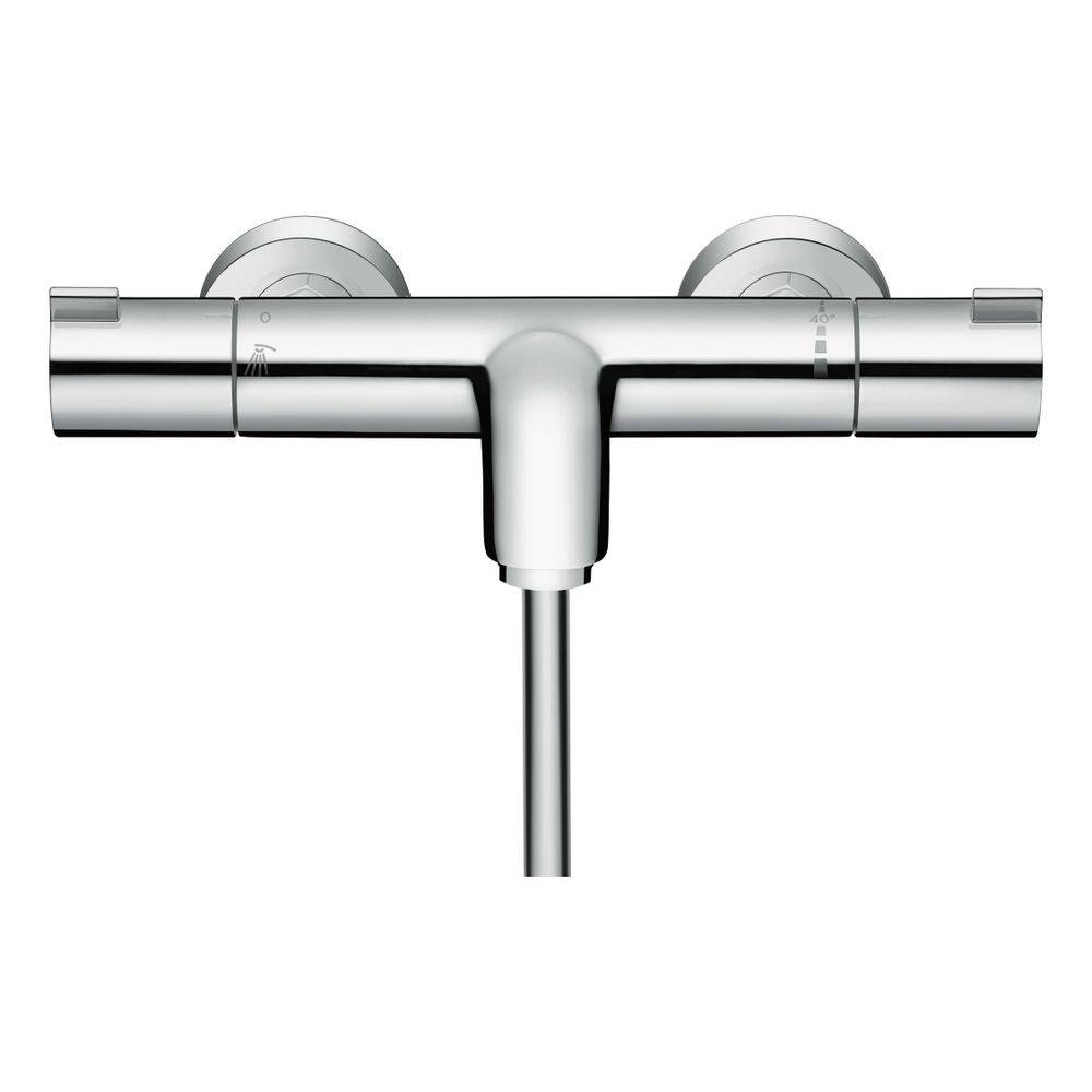 Hansgrohe Ecostat 1001 CL badthermostaat met S-koppelingen chroom-2