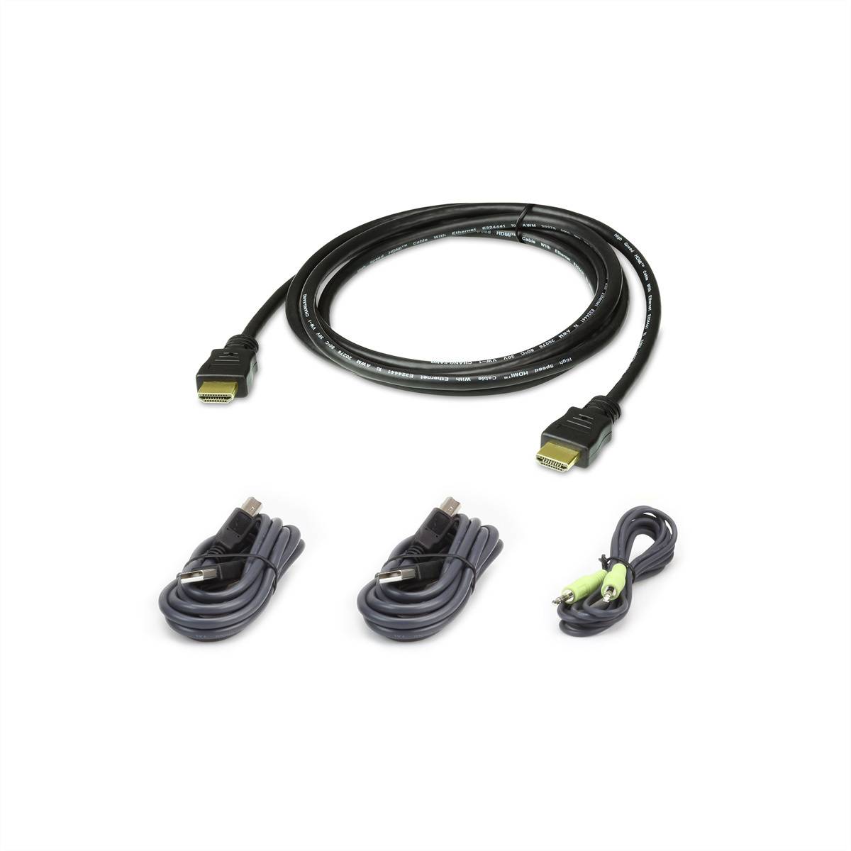 ATEN 2L-7D02UHX4 USB HDMI Secure KVM Kabel Set-0