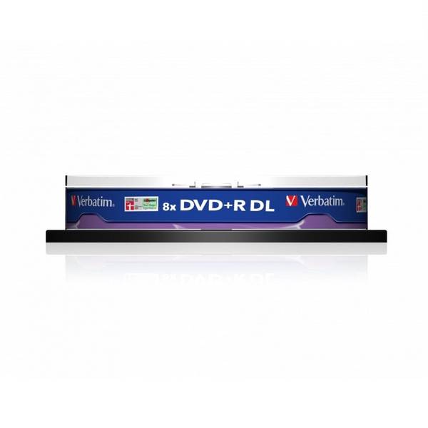 Verbatim DVD+R Double Layer discs op spindel - 8-speed - 8,5 GB / 10 stuks
