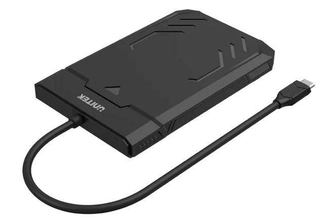 Unitek Y-3036A - DiskGuard Raiden 2,5" USB-C naar SATA III 2,5" HDD/SSD harde schijfbehuizing-1
