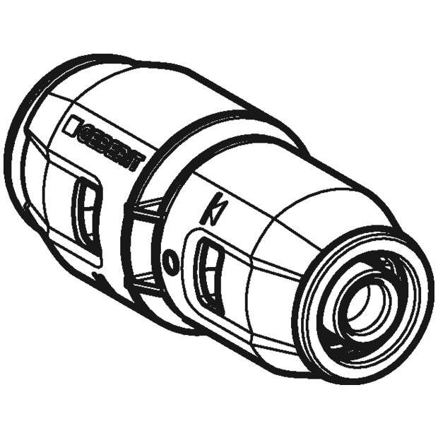 Geberit PushFit verloop d25-16-2