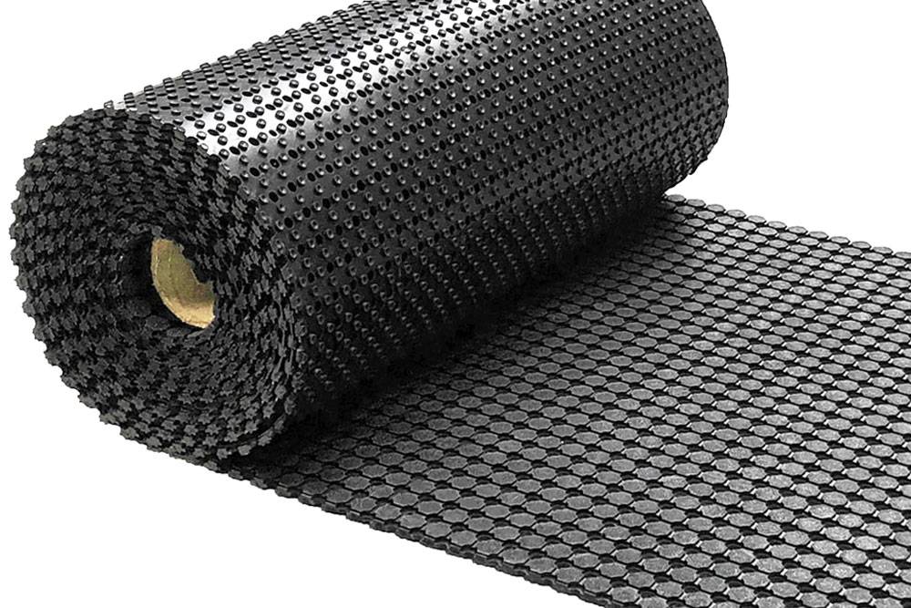 Rubber ringmat op rol - Dikte 10 mm - Breedte 200 cm-0